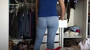 I give my ass to stepson so he can enjoy it masturbate and fuck me anal sex please
