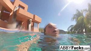 behind the scenes underwater fun with abigail mac & romi