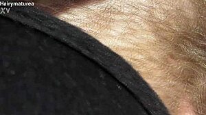 Hairy Mature Flashes Beaver In Car