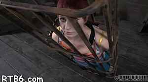 stormy got caned hard while fully naked and bound