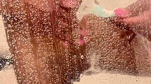 Shaving my petite body in the shower