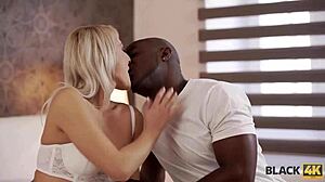 Black4k hot interracial sex right after practicing poker tricks