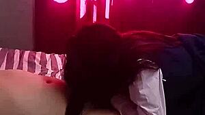 black girl sucks step daddy cock and gets fucked