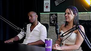 See the naughty interview full of action with maria bittencourt and negro top oficial with thaisa redvelvet and tifany rocha on porn cast brazil part 4