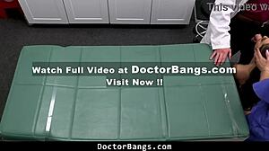 Doctors exam turns into a hardcore fucking session for the turned-on patient