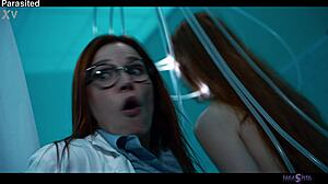 Redhead Parasited Lesbian Action Sexy Babes Hardcore 69 And Squirting Sex