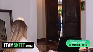 Seductive Britney Amber And Naomi Woods Lick Pussy Hard