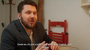 student came for english lesson but got anal training instead
