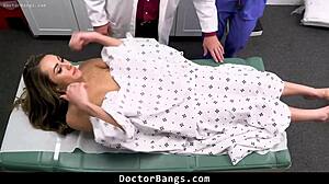 Doctors exam turns into a hardcore fucking session for the turned-on patient