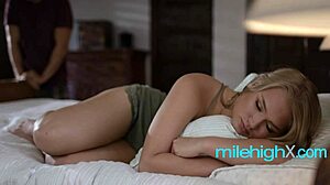 compassionate stepbro gets me through a hard time with his cock