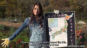 Japanese Woman Maki Hojo Sucks Dick In A Car