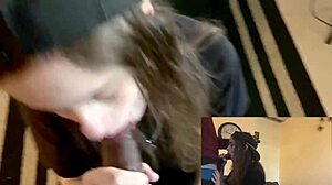 Lesbian best friend sucks dick for a place to stay