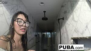 marica masturbates in lingerie while watching mirror