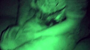 Hot spanish teen 18+ exgf fucking in nightvision with big natural tits