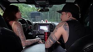 I Pick Up Handsome Stranger In Truck And Fuck Him Hard And Real