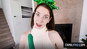 Slutty Stepdaughter Seduces Stepdad Into Fucking Her