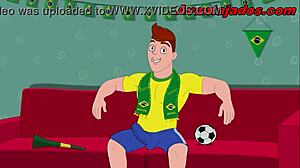 cartoon gay suruba at the copa