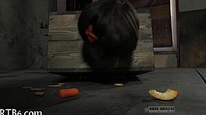Cutie gets vicious teasing from her friend