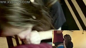 Lesbian best friend sucks dick for a place to stay