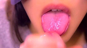 Stepson insists and japanese wife gives him a blowjob