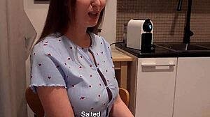 New milf stepmom seduces sailor stepson