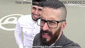 latina market vendor with a big ass gets an offer she cant refuse and teases outdoors