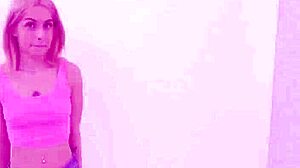 super hot blonde teen explores lesbian photoshoot fun