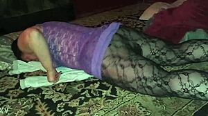 quick orgasm from grinding on floor
