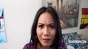 latina milf deals with stepson problem