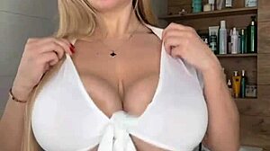Stepmom Plays With Big Tits