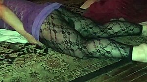 quick orgasm from grinding on floor