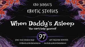 wow daddy fell asleep and now i'm touching myself for you 😏
