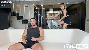 my fitness coach made me cheat again with his huge cock