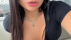 hot latina emanuelly raquel gives hottest jerk off instructions