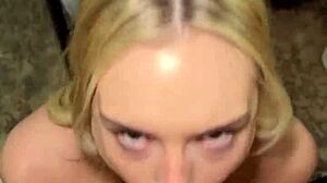 Sexy Blonde Hottie Dylan Moore Sensual Cock Worship