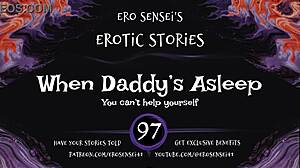 wow daddy fell asleep and now i'm touching myself for you 😏