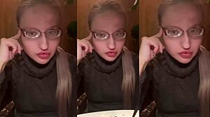 asmr dinner in restaurant with glasses