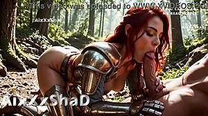 warrior girl loves anal