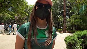 Influencer fucks fan for cash in ecuador vs mexico