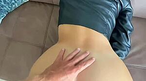 she failed exam but got hardcore doggy and cowgirl pov