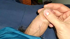 Passionate hairy man gives you his warm milk