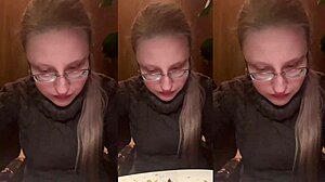 asmr dinner in restaurant with glasses