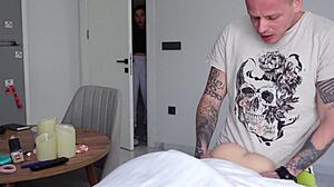 The Stepmother Exposed Her Ass Hole But Experienced An Orgasm