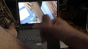 Masturbation Leads To Big Cumshot In Slow Motion
