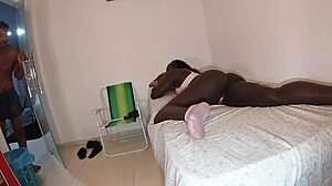 negona tired from trip takes cock and cum
