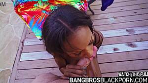 indigo vanity gives lap dance before hard pound - interracial porn