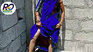 Desi village bhabhi tempted her brother in law with ass