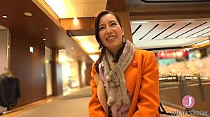 Five star wife pickup nakadashi sex turns immoral
