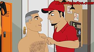 gay cartoon animation