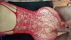 latina milf stepmom begs for anal while getting pussy fucked